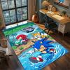 Gamer Room Bedroom Home Decor "Sonic the Hedgehog" Large Area Non Slip Washable Floor Mat Rug—kwq85
