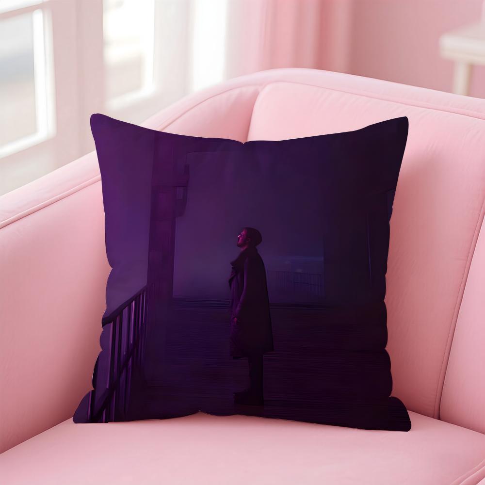 BBlade Runner  Cushion Cover Pillow Case Soft Friendly Fabric  Concealed Zipper