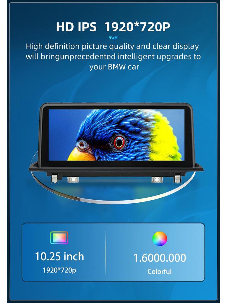 10.25" Smart Control Screen & Audio System for BMW 1 Series F48/F49