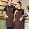 Personalized Waterproof Canvas Apron with Logo for Catering, Cafes, Flower and Cake Shops