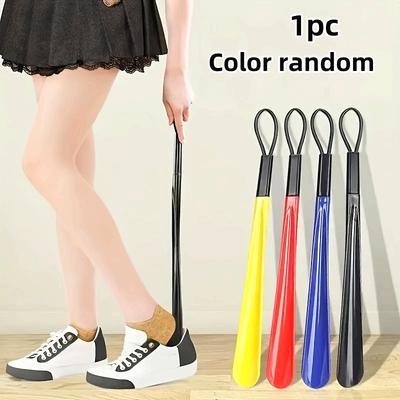 Calzascarpe di Plastica Extra Lungo, 48 cm - Flessibile, Resistente, per Tutti i Tipi di Scarpe - Facile da Usare Senza Piegarsi, Confezione da 1
