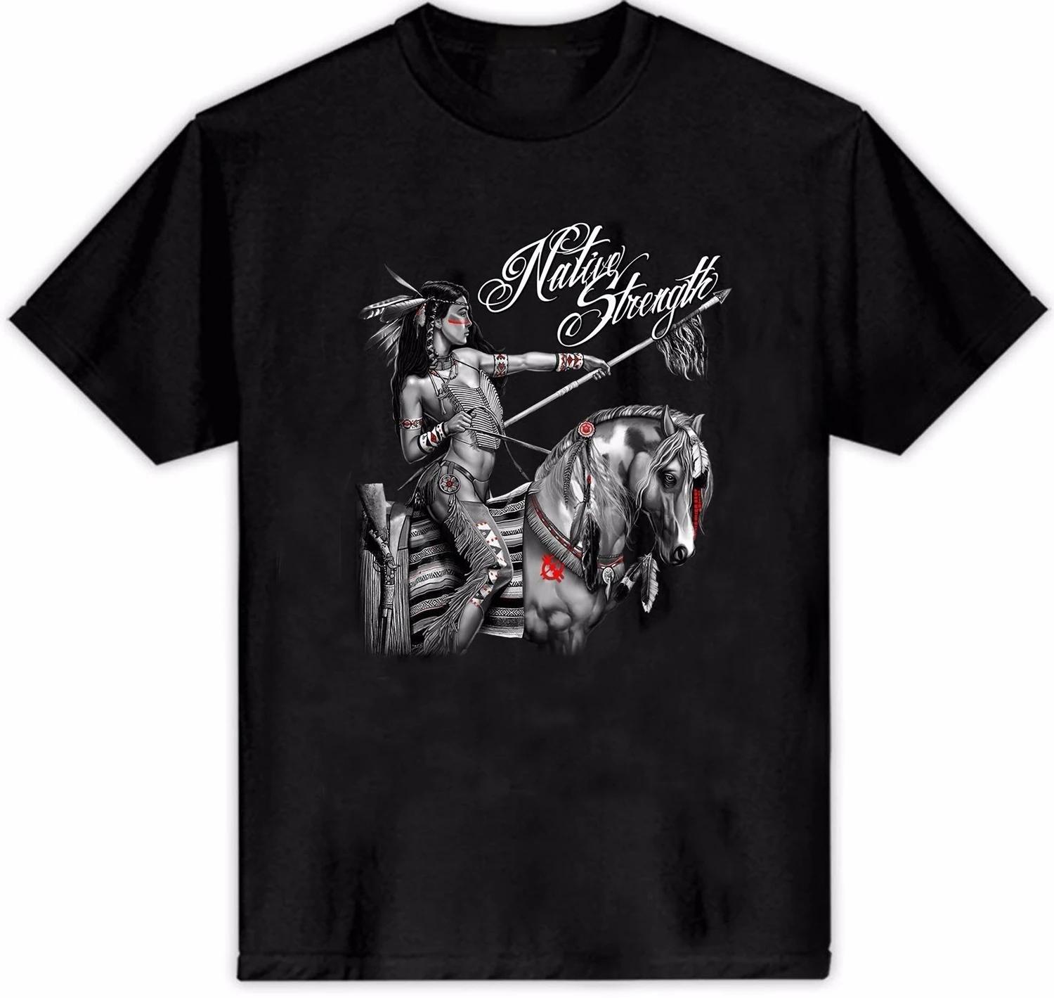 

Native Indian Chief Tribal Wear TShirt 100 Cotton ONeck Summer Short Sleeve Casual Mens Tshirt Size S3XL 4XL