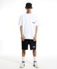 CREAM SODA LAB Basketball Training Shorts Black White
