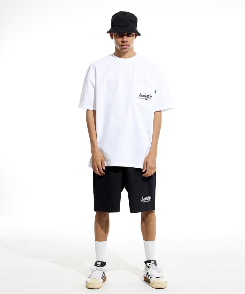 CREAM SODA LAB Basketball Training Shorts Black White