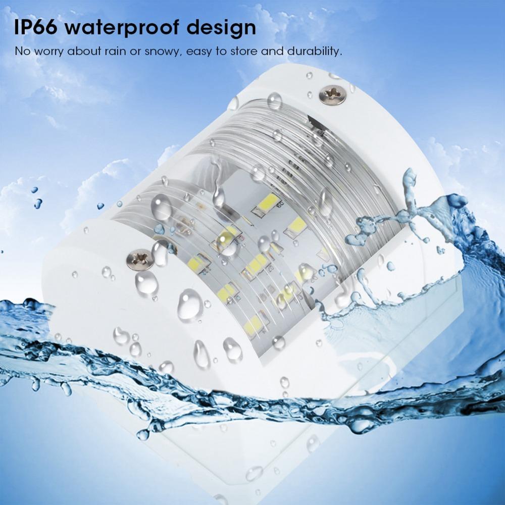 3W LED Navigation Lamp 135 Degrees Marine Navigation Light Durable Mast Lamp  Boat Use