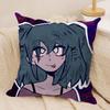 LLaceys Games cool Cushion Cover Silky Short Plush Invisible Zipper Dustproof Sofa Pillow Case for Home Decor
