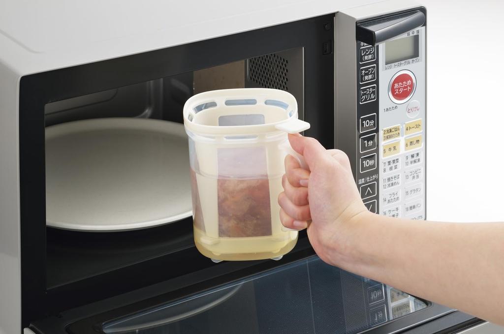 Akebono Sangyo Dashi 800ml Delicious Dishwasher Made In Pot, Capacity, Microwave-Safe, Dashi, Safe, Japan, RE-1510