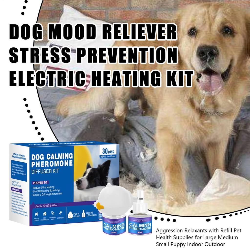 Pet Dog Pheromones Calming Diffuser Cat Reduce Aggression Pheromone Diffuser Kit Stop Stress Pet Health Supply Reduce Aggression