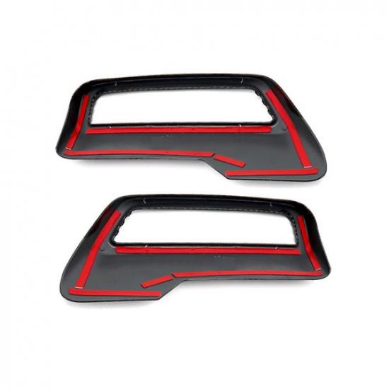 Car Rear Exhaust Tail Muffler Pipe Output Cover For Peugeot 3008 4008 5008 17-21