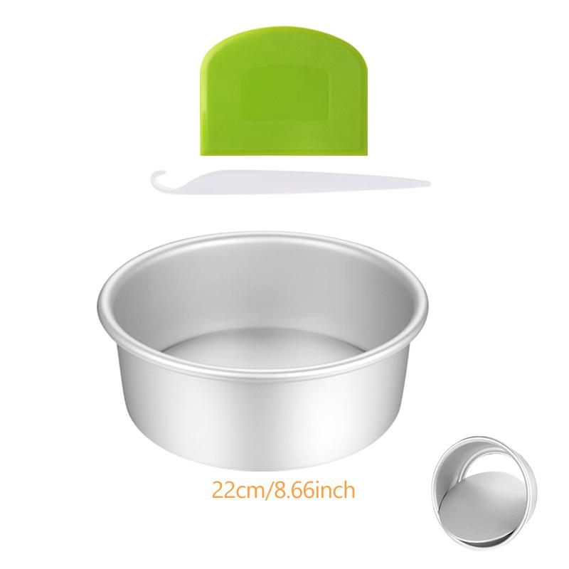 4/6/8/10 Inch Removable Bottom Aluminum Round Cake Pan Baking Tray Layer Tier Cake Pans Cheesecake Tin Kitchen Tools      10110