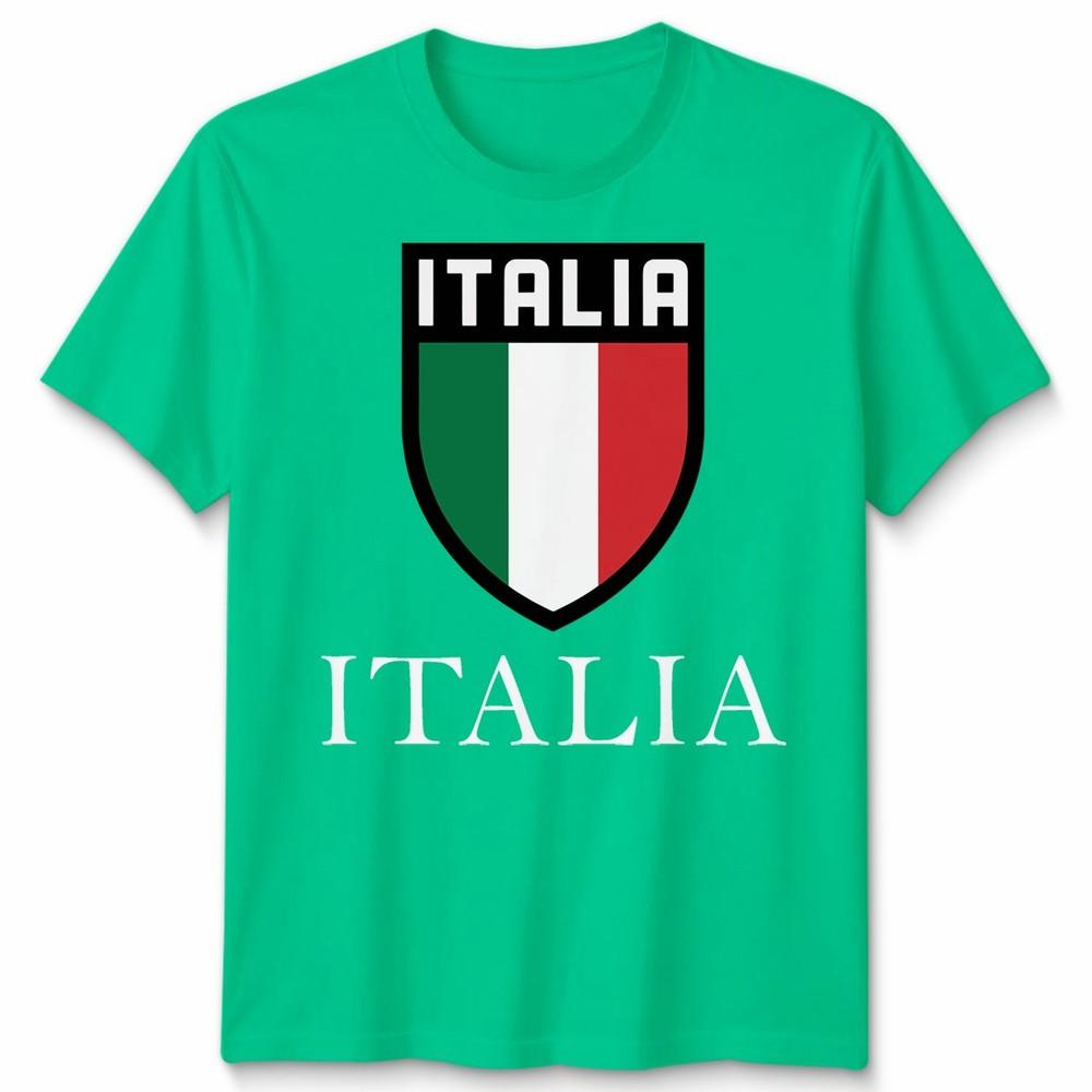 Italy Retro Unisex Football T Shirt Style Italia Supporters Tee Unisexs Unisexs Top S