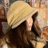 Winter Baskenmütze Hüte Frauen Retro Einfarbig Samt Achteckige Hüte Mädchen Verdickt Warm Hohe Qualität Casual Hut Mode Zubehör