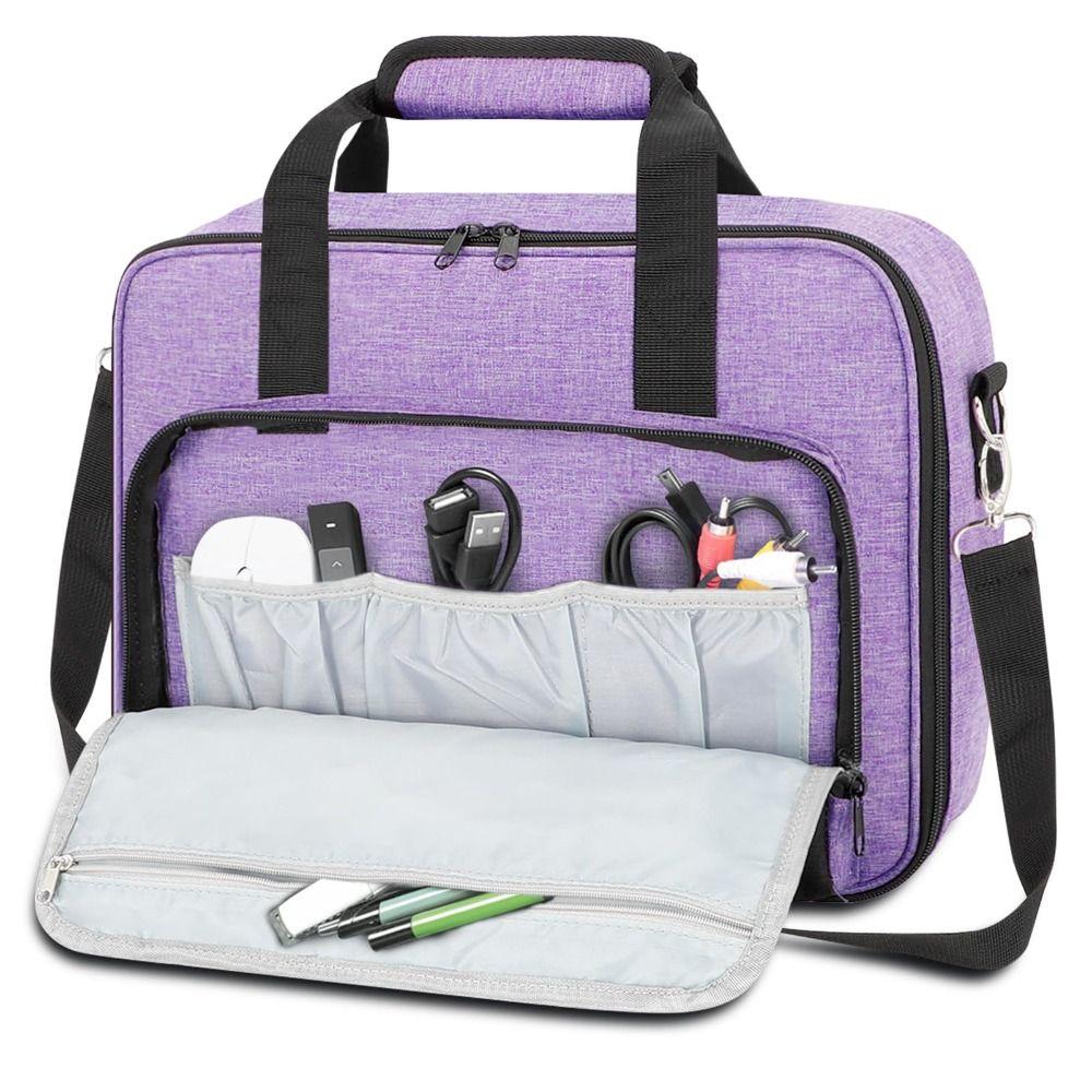 Shoulder Strap Projector Case Bag Protective Storage Box for BenQ ViewSonic Epson Outdoor