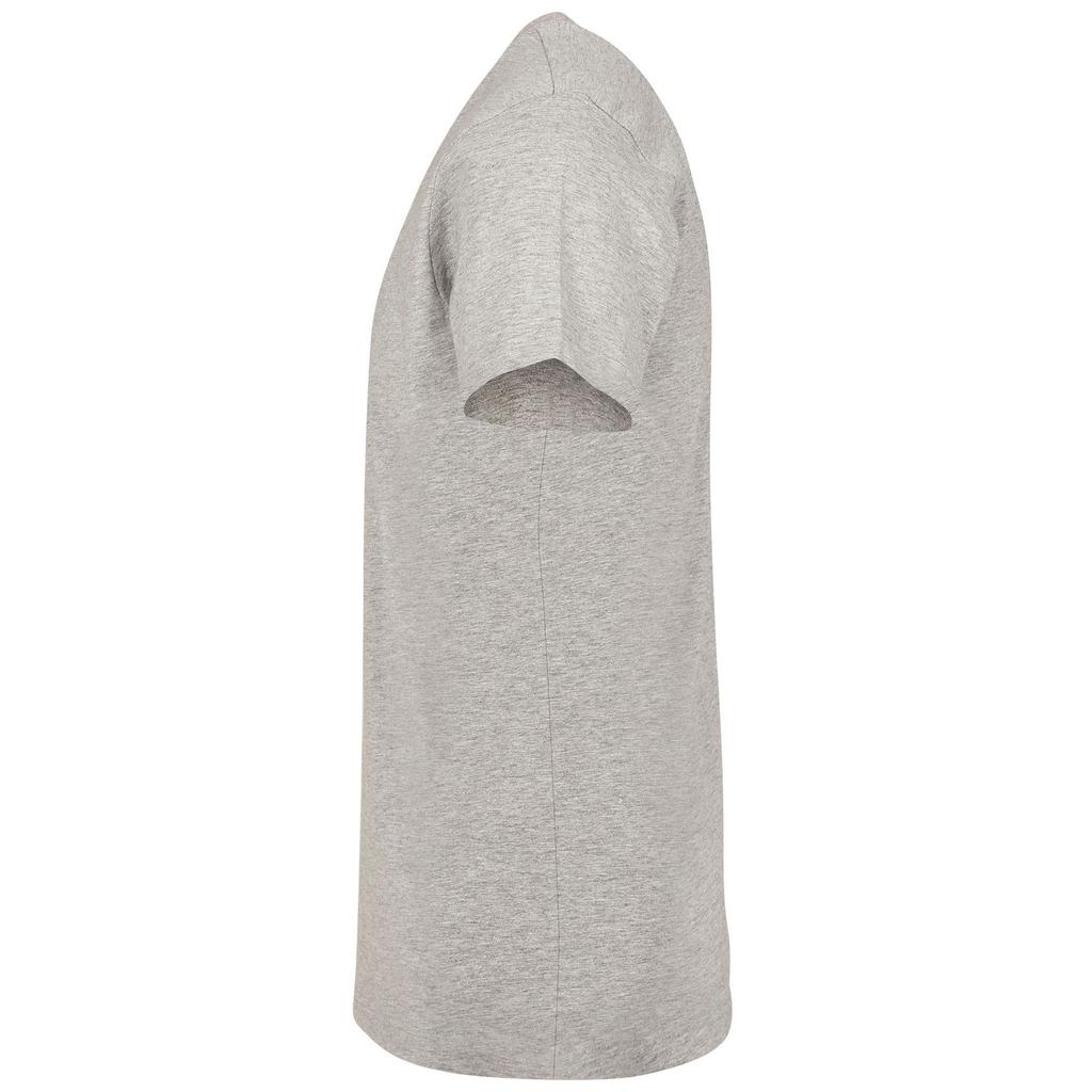 Build Your Brand Unisex Adult Premium Heather Combed Cotton T-Shirt