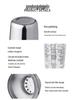 600ml Glass Shaker Set for Coffee and Bubble Tea