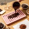 Homemade Cookie Baking Pan Silicone Chocolate Rod Mold 12 Cavity Non-stick Tray Heat Resistant Professional Pastry Equipment Flexible Strip Mold for