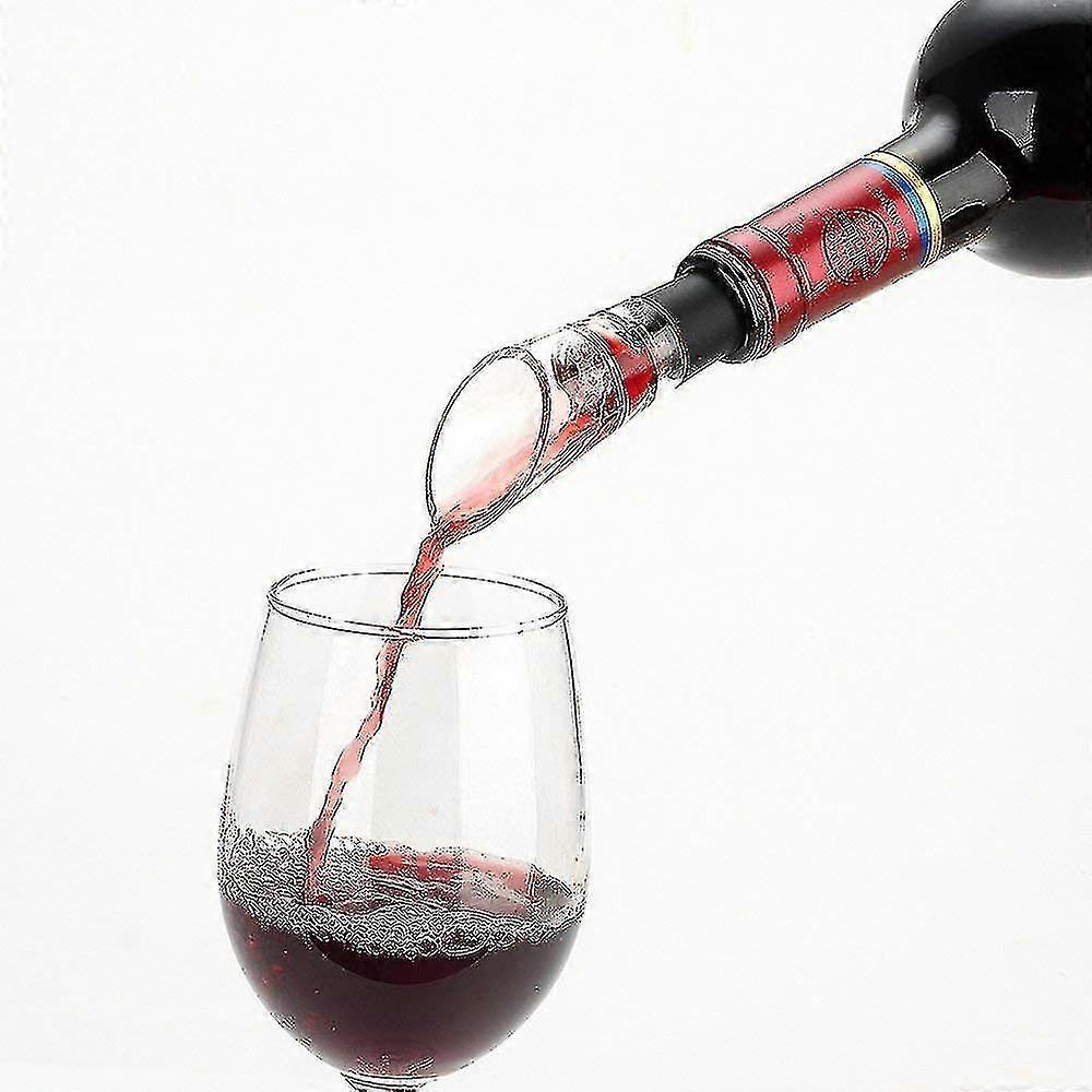 Set Of 6 Wine Aerator Pourers, Premium Aeration Decanter Spout.-sfygv