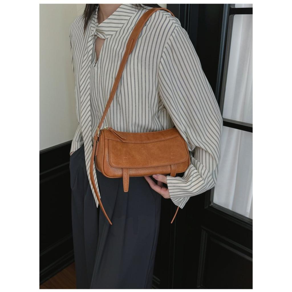 Xeie Thuk Crossbody Bag Women PU Adjustable Strap Daily Commute