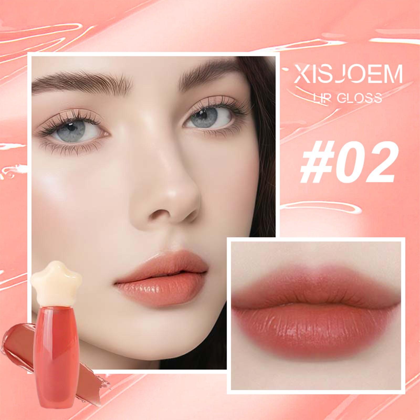 

Star Lip Glaze Water Mirror Jelly Lip Gloss Moisturizing Glass Lip Korean Lipstick Lip Gloss4ml One Size