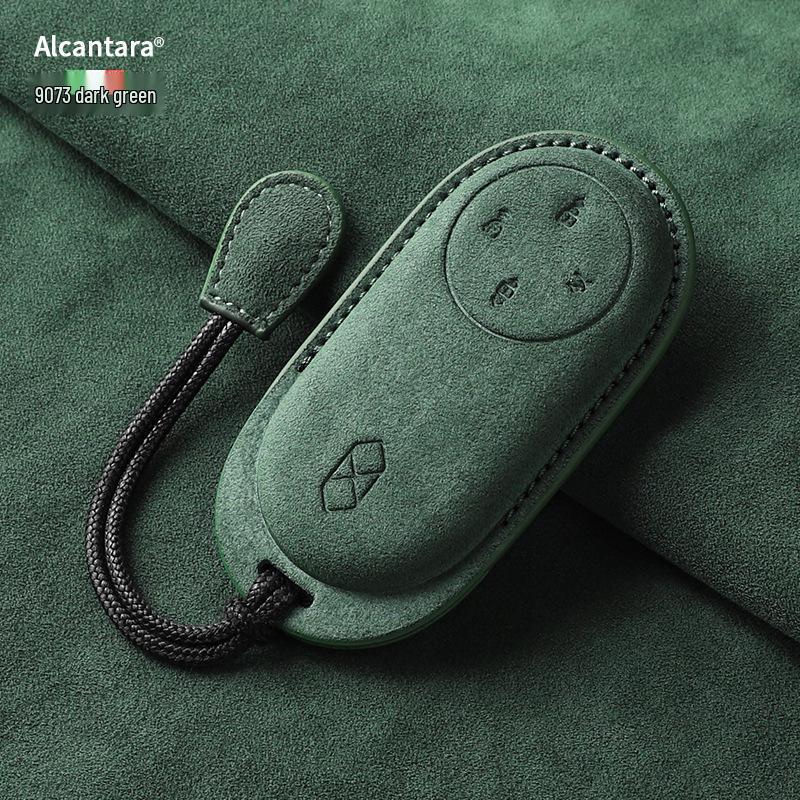 2026 Luxeed R7 Key Case: Suede S7/M8 Protective Shell with Full Coverage & Buckle
