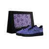 Air Force 1 Abrasion Resistant Height Increasing Low Top Skateboard Shoes Unisex Black Currant Purple CW2288-001(Team577-S-BOX)