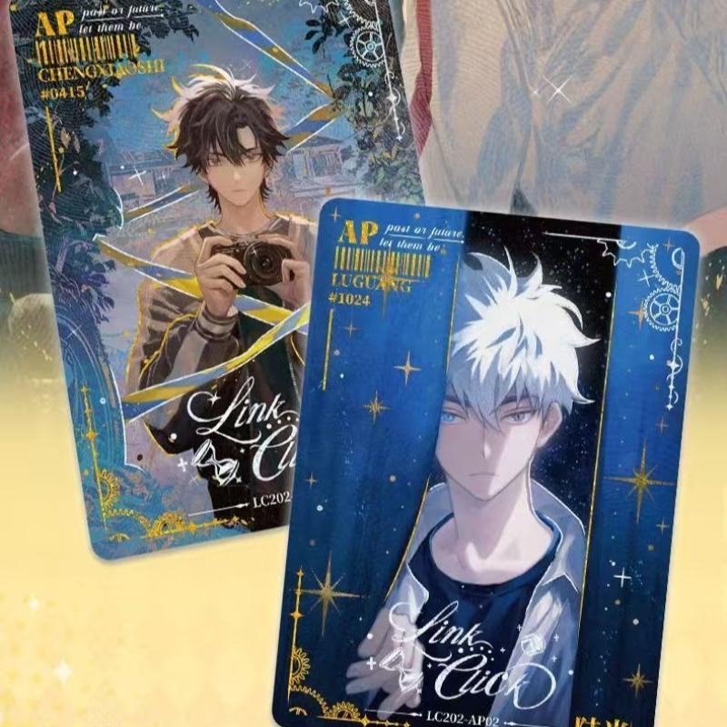 Link Click Youth Time Collectible Card Cartoon Charles Card Tabletop Game Anime Merchandise Holiday Gift Trendy Toy