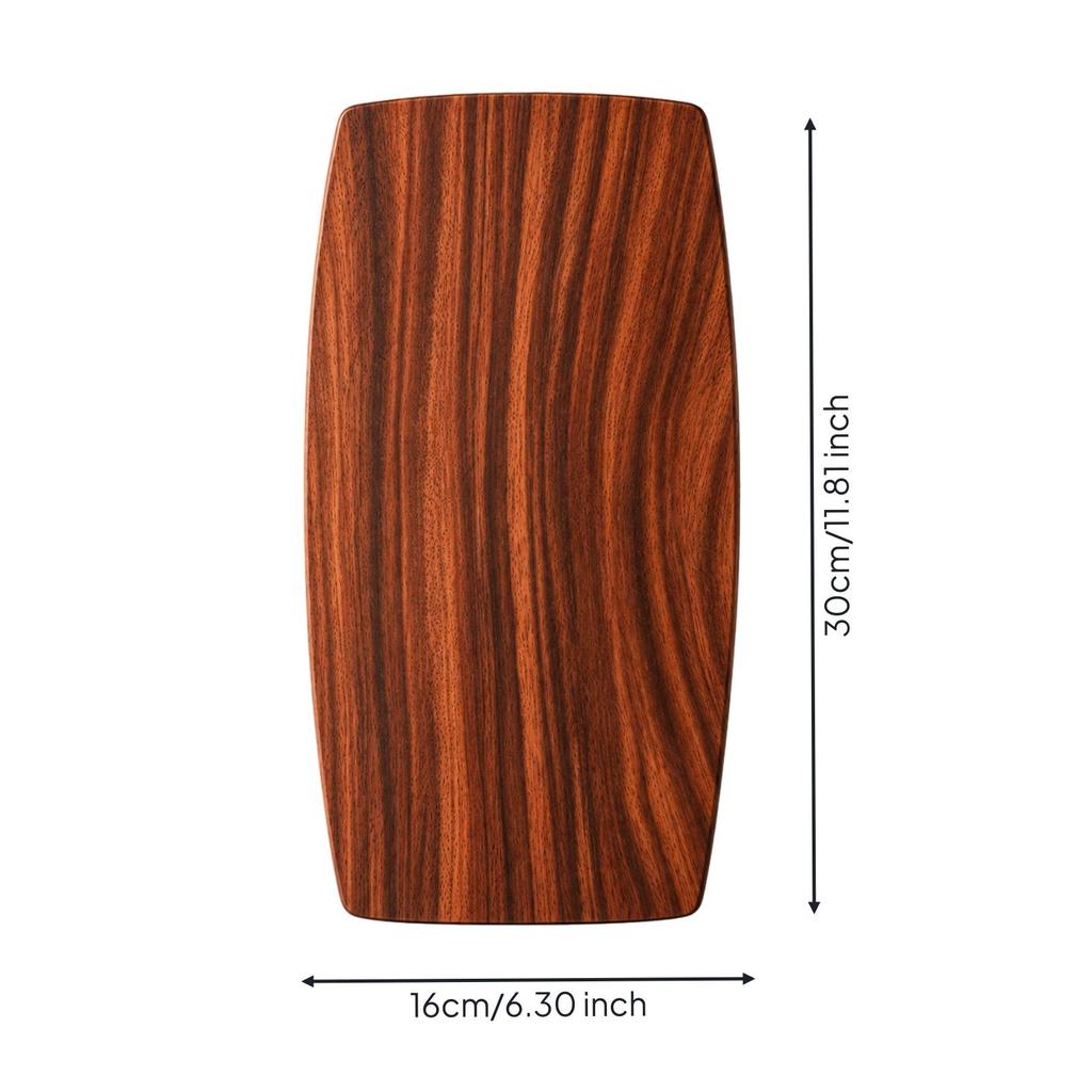 Rectangular Wooden Serving Tray Long-Lasting for Kitchen Counter