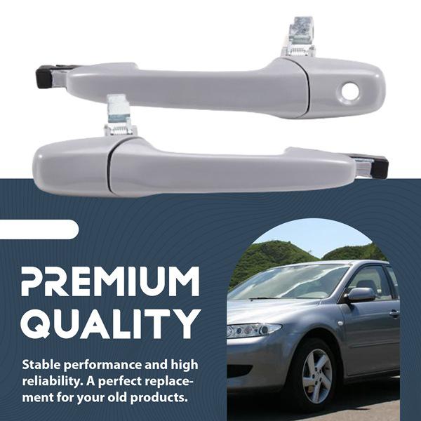 

1 Pair Front Left & Right Door Handles for Mazda 6 (GJ6A-58-410A, GJ6A-59-410A) None