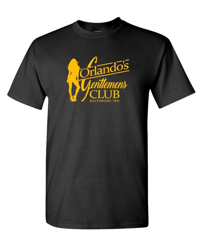 ORLANDO S GENTLEMANS CLUB - Unisex Cotton T-Shirt Tee Shirt L