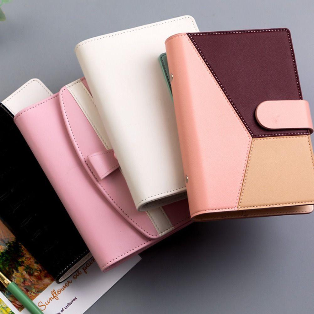PU Leather Envelope Challenge Notebook A6 Envelope Planner A6 Budget Binders Set  Event Notepad
