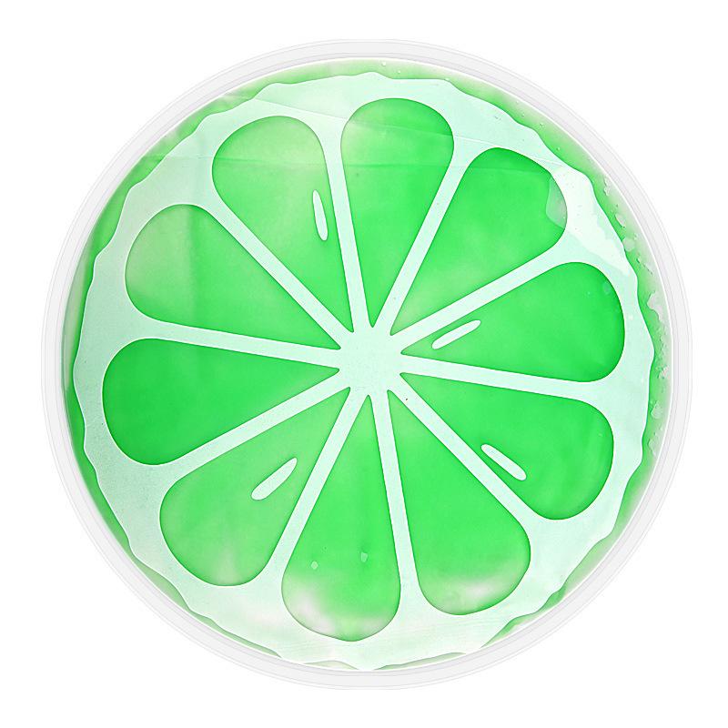 Круглая фруктовая гелевая подушка для сиденья с охлаждающим эффектом, офисная, для сидячей работы, для студентов, подушка для стула для сна, охлаждающая подушка