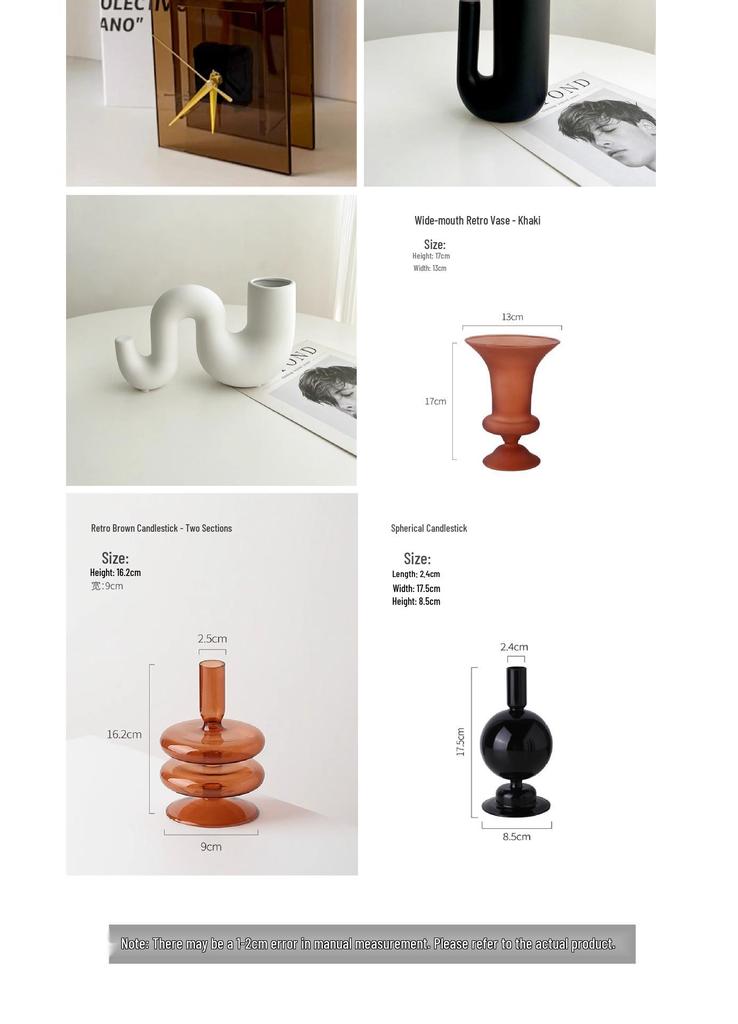 Tai Life Earth-Tone Ceramic Ornaments for Desk, Bookshelf, or Entryway - Luxurious, Soft Furnishings with a High-End Feel