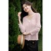 Mokana Women's V-Neck Long Sleeve Knit Sweater