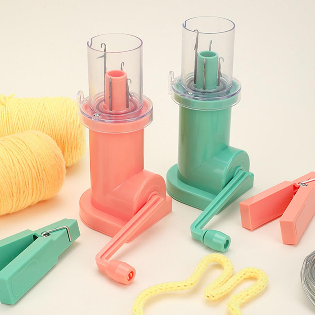 Hand Knitting Machine Needle Thread Tool Set Household Weavers Multicolor Yarn Knitting Tool for DIY Sewing Crocheting