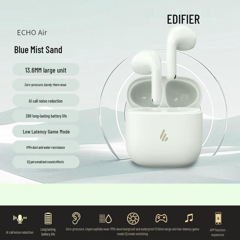 

Edifier Echo Air True Wireless Earbuds