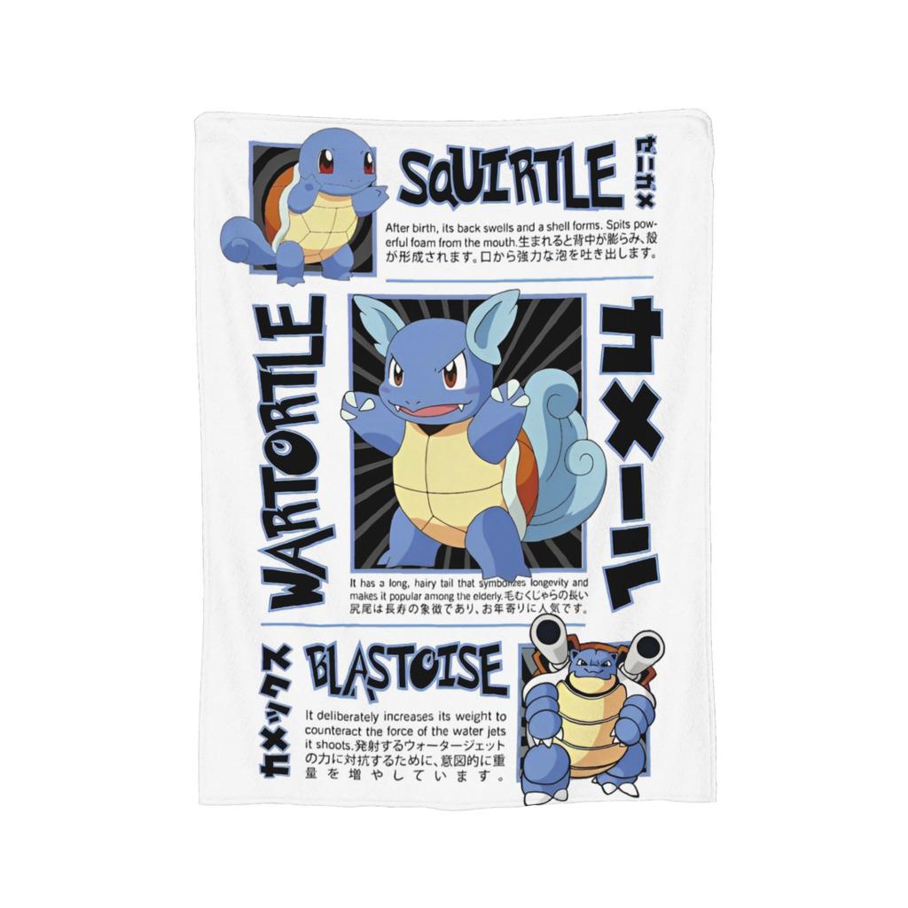 Pokemoned Coral Fleece Plush Throw Blankets Charmander Charmeleon Charizard Blanket for Bedding Couch Warm Plush Thin Quilt,