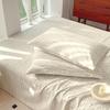 Wenlong Thickened 100% Cotton Coarse Cloth Bedding Set