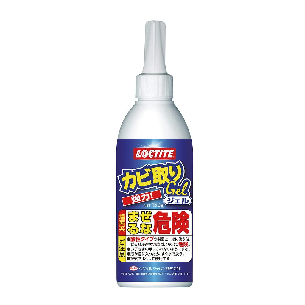 LOCTITE Mold Removal Gel 150g - Removes Dark Mold Stains from Tile Joints and Bathrooms