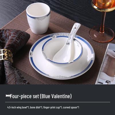 Chinese Style Ceramic Dinnerware Set