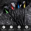 WAYARRIVAL Soft Darts Set (18g X 12 Darts) | Compatible with Electronic Dartboards | Includes 24 Flights + 100 Plastic Tips | Premium Aluminum Shafts