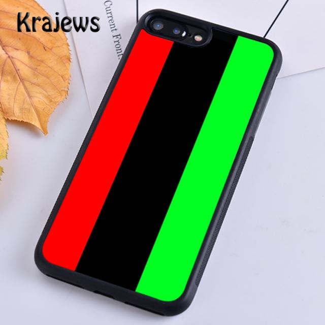 Krajews Panafrikanische Flagge Weiche Telefonhülle Für iPhone 14 5 6s 7 8 plus X XR XS 11 12 13 pro max Samsung Galaxy S21 S22 ultra