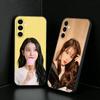 I-U J-Ji-eun Lee-e Printing Phone Case For Samsung Galaxy A73,A72,A71,A70,A52,A51 Others Soft Black Cover