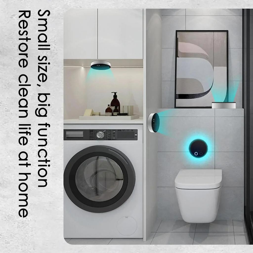 Mini Dry Battery Type Air Purifier Multipurpose Air Cleaner Efficient Odor Eliminator Odor Remover Air Freshener for Car Bedroom