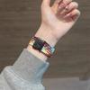 Silicone Case+Braided Strap For Apple Watch Bands 46mm 49mm 44mm 42mm 41mm 40mm 38mm SE 10 9 6 5 Ultra 2 Nylon Correa Strap