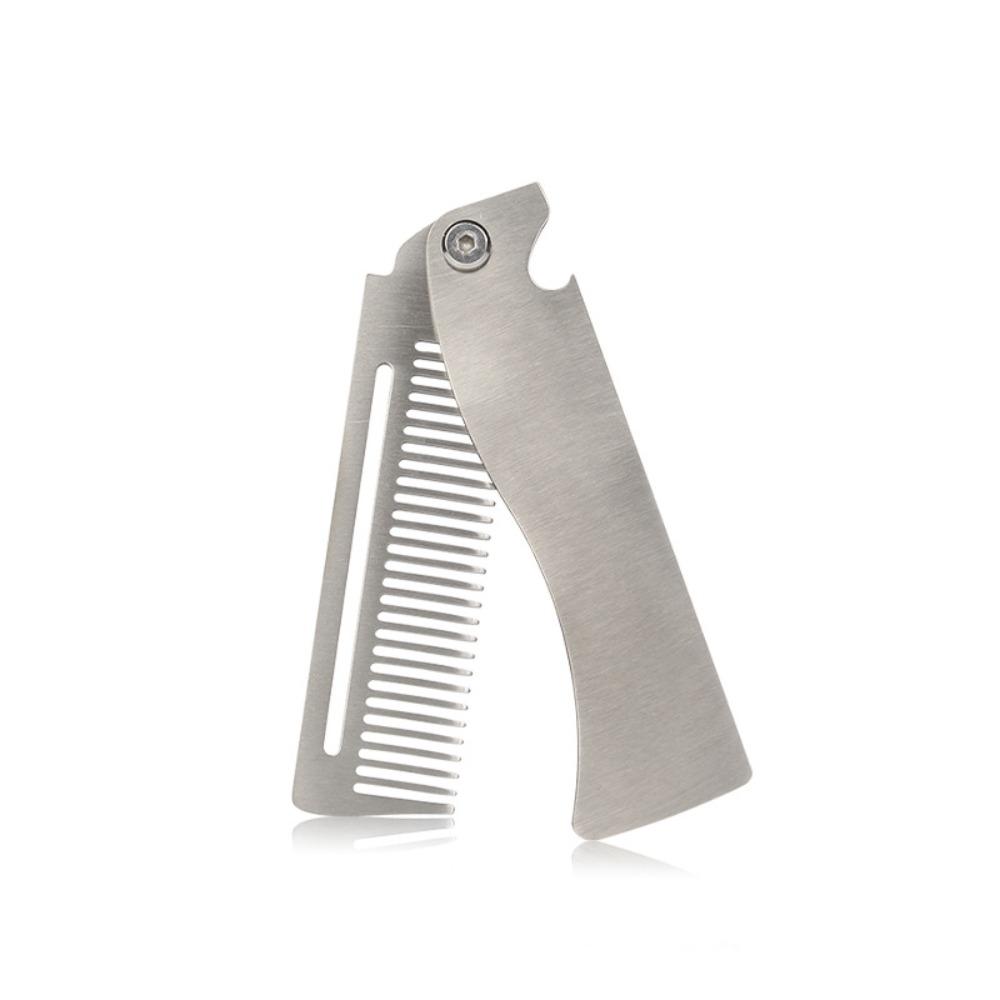 Folding Women Hair Comb Oil Head Styling Comb Retro Men Beard Comb  Gifts