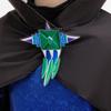 Costume da Cosplay Principessa Regina Malvagia per Bambini con Corona Maschera Gotica Vestito per Festa di Halloween Carnevale Ragazze