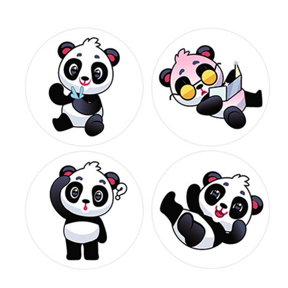 100-500Pcs High-Standard Cute Superior-Grade Panda Premium-Quality Animals Top-Grade Stickers Top-Grade For Youngsters Top-Grade School