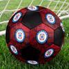 Cruz Azul Soccer Ball, colorful, suitable for all ages, machine-stitched, PVC material, competition grade, durable and high bounce