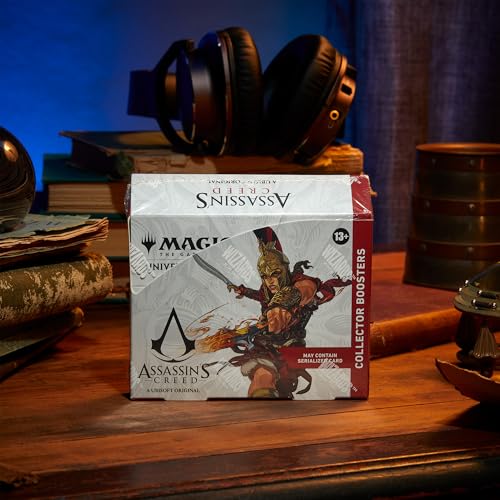 Magic: The Gathering - Assassin's Creed Collector Booster Box | 12 Collector Boosters (10 Cards per Pack)