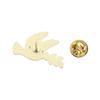 10Pcs Secure Pin Peace And Tree Branch Detail Brooch Stylish Design Badge Pin For Casual Outfits Professional Clothing